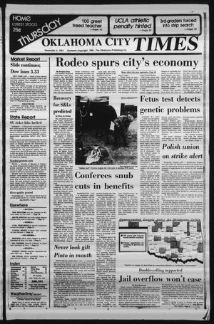 Oklahoma City Times (Oklahoma City, Okla.), Vol. 92, No. 245, Ed. 2 Thursday, December 3, 1981