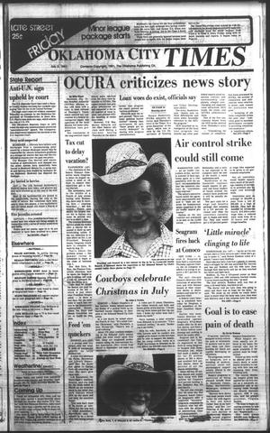 Oklahoma City Times (Oklahoma City, Okla.), Vol. 92, No. 114, Ed. 2 Friday, July 3, 1981