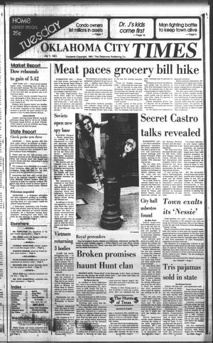 Oklahoma City Times (Oklahoma City, Okla.), Vol. 92, No. 117, Ed. 2 Tuesday, July 7, 1981