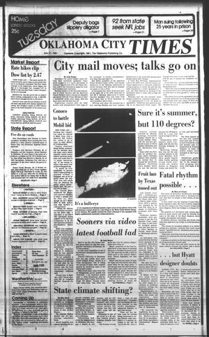 Oklahoma City Times (Oklahoma City, Okla.), Vol. 92, No. 129, Ed. 2 Tuesday, July 21, 1981