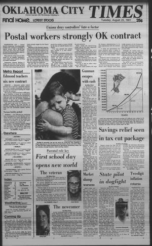 Oklahoma City Times (Oklahoma City, Okla.), Vol. 92, No. 159, Ed. 1 Tuesday, August 25, 1981