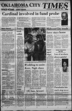 Oklahoma City Times (Oklahoma City, Okla.), Vol. 92, No. 173, Ed. 1 Thursday, September 10, 1981