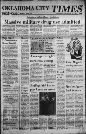 Oklahoma City Times (Oklahoma City, Okla.), Vol. 92, No. 178, Ed. 1 Wednesday, September 16, 1981
