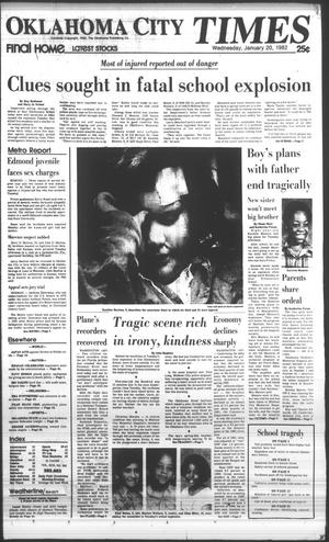 Oklahoma City Times (Oklahoma City, Okla.), Vol. 92, No. 286, Ed. 1 Wednesday, January 20, 1982