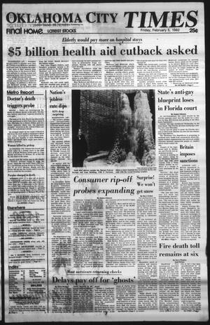 Oklahoma City Times (Oklahoma City, Okla.), Vol. 92, No. 300, Ed. 1 Friday, February 5, 1982
