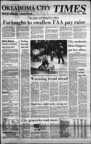 Oklahoma City Times (Oklahoma City, Okla.), Vol. 92, No. 304, Ed. 1 Wednesday, February 10, 1982