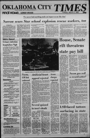 Oklahoma City Times (Oklahoma City, Okla.), Vol. 93, No. 14, Ed. 1 Tuesday, March 9, 1982