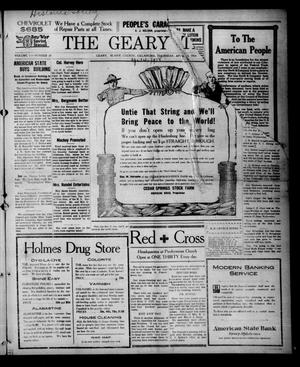 The Geary Times (Geary, Okla.), Vol. 5, No. 20, Ed. 1 Thursday, April 4, 1918