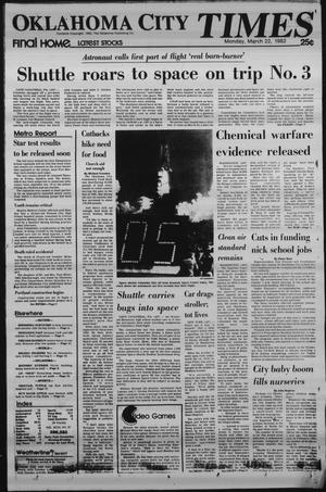 Oklahoma City Times (Oklahoma City, Okla.), Vol. 93, No. 25, Ed. 1 Monday, March 22, 1982