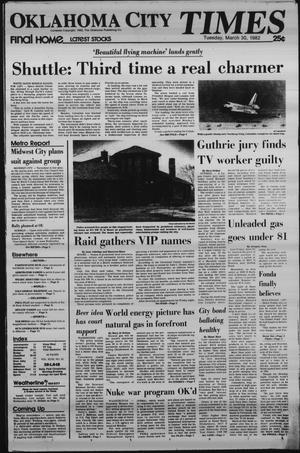 Oklahoma City Times (Oklahoma City, Okla.), Vol. 93, No. 32, Ed. 1 Tuesday, March 30, 1982