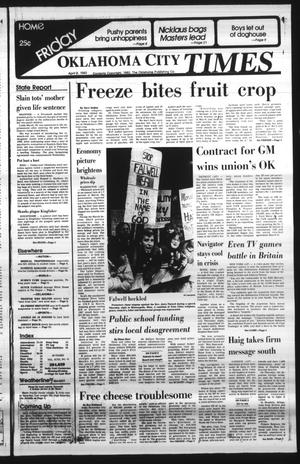 Oklahoma City Times (Oklahoma City, Okla.), Vol. 93, No. 41, Ed. 2 Friday, April 9, 1982