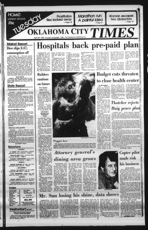 Oklahoma City Times (Oklahoma City, Okla.), Vol. 93, No. 50, Ed. 2 Tuesday, April 20, 1982
