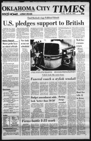 Oklahoma City Times (Oklahoma City, Okla.), Vol. 93, No. 59, Ed. 1 Friday, April 30, 1982