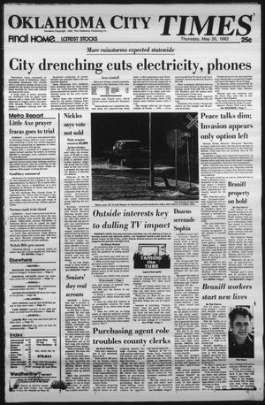 Oklahoma City Times (Oklahoma City, Okla.), Vol. 93, No. 76, Ed. 1 Thursday, May 20, 1982
