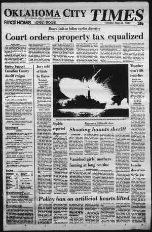 Oklahoma City Times (Oklahoma City, Okla.), Vol. 93, No. 80, Ed. 1 Tuesday, May 25, 1982