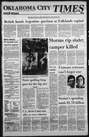 Oklahoma City Times (Oklahoma City, Okla.), Vol. 93, No. 85, Ed. 1 Monday, May 31, 1982