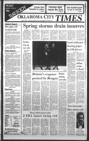 Oklahoma City Times (Oklahoma City, Okla.), Vol. 93, No. 92, Ed. 2 Tuesday, June 8, 1982