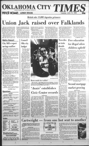 Oklahoma City Times (Oklahoma City, Okla.), Vol. 93, No. 98, Ed. 1 Tuesday, June 15, 1982