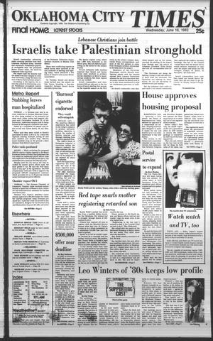 Oklahoma City Times (Oklahoma City, Okla.), Vol. 93, No. 99, Ed. 1 Wednesday, June 16, 1982