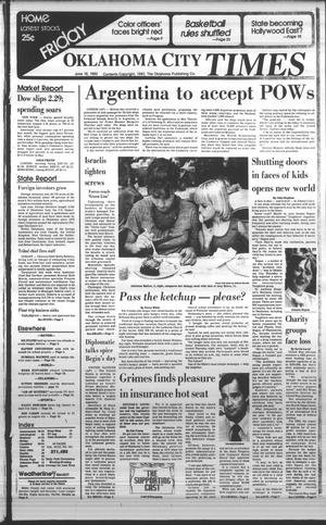 Oklahoma City Times (Oklahoma City, Okla.), Vol. 93, No. 101, Ed. 2 Friday, June 18, 1982