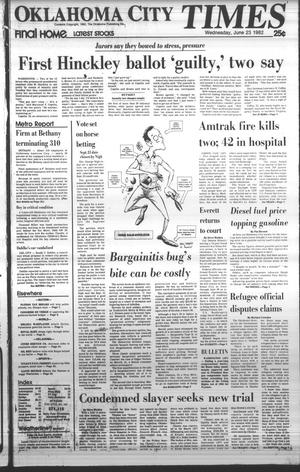 Oklahoma City Times (Oklahoma City, Okla.), Vol. 93, No. 105, Ed. 1 Wednesday, June 23, 1982