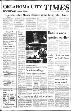 Oklahoma City Times (Oklahoma City, Okla.), Vol. 93, No. 117, Ed. 1 Wednesday, July 7, 1982