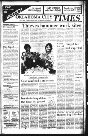 Oklahoma City Times (Oklahoma City, Okla.), Vol. 93, No. 127, Ed. 2 Monday, July 19, 1982