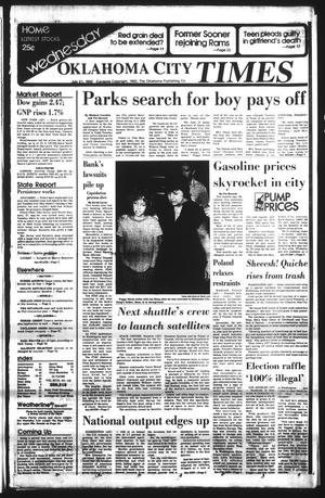 Oklahoma City Times (Oklahoma City, Okla.), Vol. 93, No. 129, Ed. 2 Wednesday, July 21, 1982