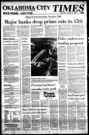 Oklahoma City Times (Oklahoma City, Okla.), Vol. 93, No. 139, Ed. 1 Monday, August 2, 1982