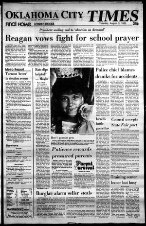 Oklahoma City Times (Oklahoma City, Okla.), Vol. 93, No. 140, Ed. 1 Tuesday, August 3, 1982