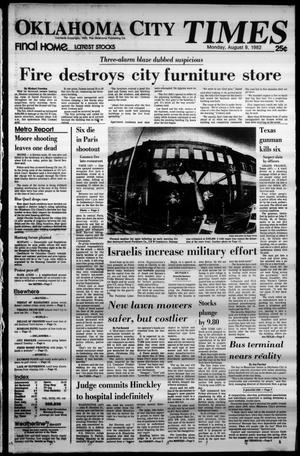 Oklahoma City Times (Oklahoma City, Okla.), Vol. 93, No. 145, Ed. 1 Monday, August 9, 1982