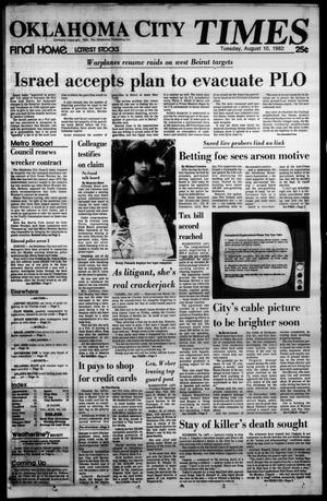 Oklahoma City Times (Oklahoma City, Okla.), Vol. 93, No. 146, Ed. 1 Tuesday, August 10, 1982