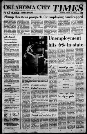 Oklahoma City Times (Oklahoma City, Okla.), Vol. 93, No. 157, Ed. 1 Monday, August 23, 1982
