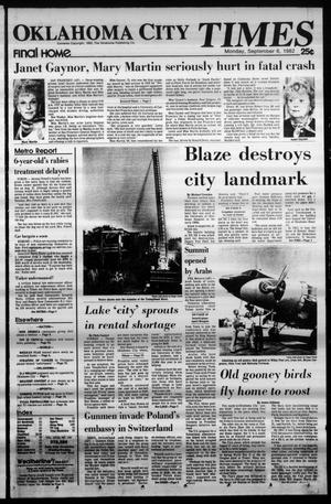 Oklahoma City Times (Oklahoma City, Okla.), Vol. 93, No. 169, Ed. 1 Monday, September 6, 1982