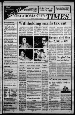 Oklahoma City Times (Oklahoma City, Okla.), Vol. 93, No. 176, Ed. 2 Tuesday, September 14, 1982