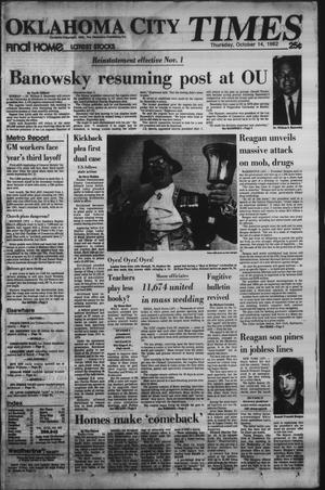 Oklahoma City Times (Oklahoma City, Okla.), Vol. 93, No. 202, Ed. 1 Thursday, October 14, 1982