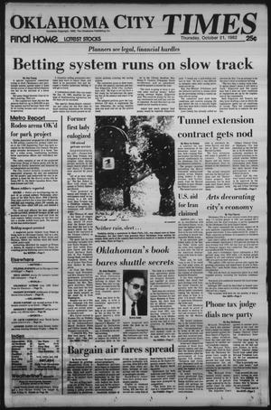 Oklahoma City Times (Oklahoma City, Okla.), Vol. 93, No. 208, Ed. 1 Thursday, October 21, 1982