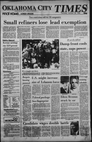 Oklahoma City Times (Oklahoma City, Okla.), Vol. 93, No. 214, Ed. 1 Thursday, October 28, 1982