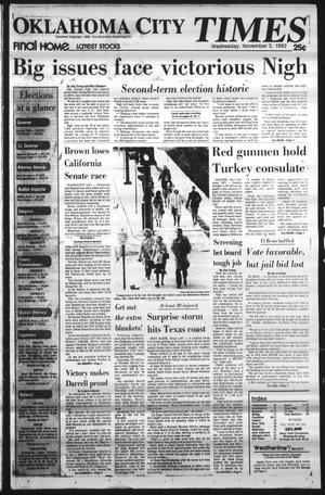 Oklahoma City Times (Oklahoma City, Okla.), Vol. 93, No. 219, Ed. 1 Wednesday, November 3, 1982