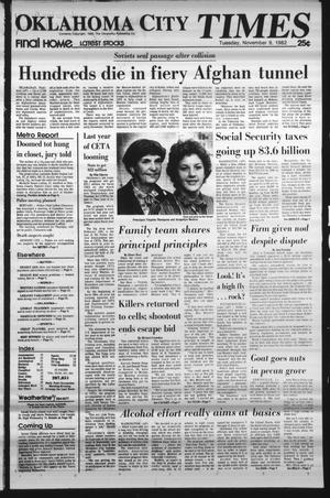 Oklahoma City Times (Oklahoma City, Okla.), Vol. 93, No. 224, Ed. 1 Tuesday, November 9, 1982