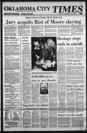 Oklahoma City Times (Oklahoma City, Okla.), Vol. 93, No. 233, Ed. 1 Friday, November 19, 1982