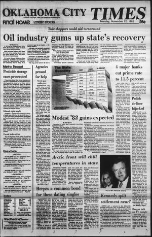 Oklahoma City Times (Oklahoma City, Okla.), Vol. 93, No. 235, Ed. 1 Monday, November 22, 1982