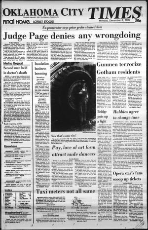 Oklahoma City Times (Oklahoma City, Okla.), Vol. 93, No. 247, Ed. 1 Monday, December 6, 1982