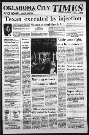 Oklahoma City Times (Oklahoma City, Okla.), Vol. 93, No. 248, Ed. 1 Tuesday, December 7, 1982