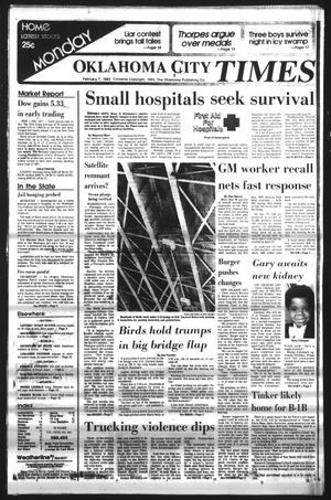 Oklahoma City Times (Oklahoma City, Okla.), Vol. 93, No. 301, Ed. 2 Monday, February 7, 1983