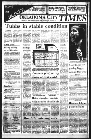 Oklahoma City Times (Oklahoma City, Okla.), Vol. 93, No. 313, Ed. 2 Monday, February 21, 1983