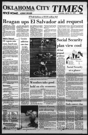 Oklahoma City Times (Oklahoma City, Okla.), Vol. 94, No. 15, Ed. 1 Thursday, March 10, 1983