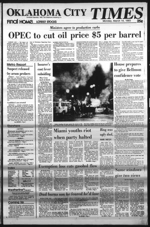 Oklahoma City Times (Oklahoma City, Okla.), Vol. 94, No. 18, Ed. 1 Monday, March 14, 1983