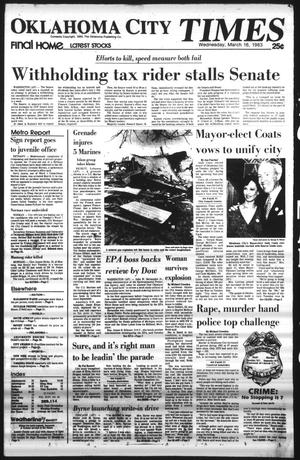 Oklahoma City Times (Oklahoma City, Okla.), Vol. 94, No. 20, Ed. 1 Wednesday, March 16, 1983