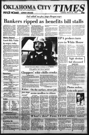 Oklahoma City Times (Oklahoma City, Okla.), Vol. 94, No. 25, Ed. 1 Tuesday, March 22, 1983